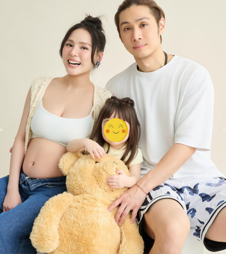熊熊宣布懷二胎。(圖/翻攝熊熊IG)